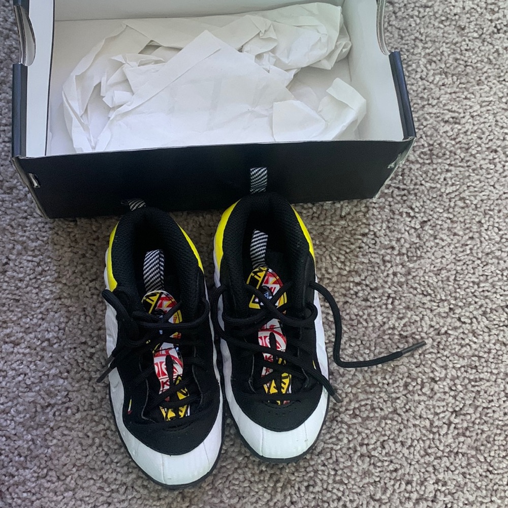 Toodler boy foamposite size 8